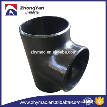 Sch 40 astm a234 wpb seamless tee type tube fitting